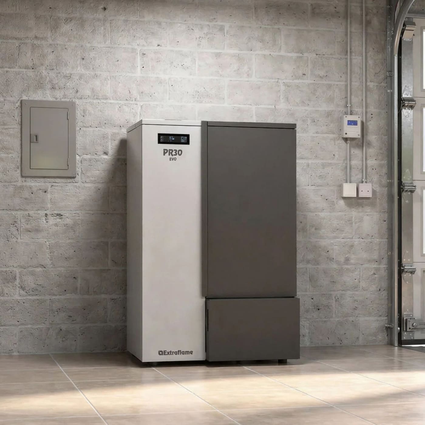 Pelletkessel - EXTRAFLAME PR30 EVO 30 kW