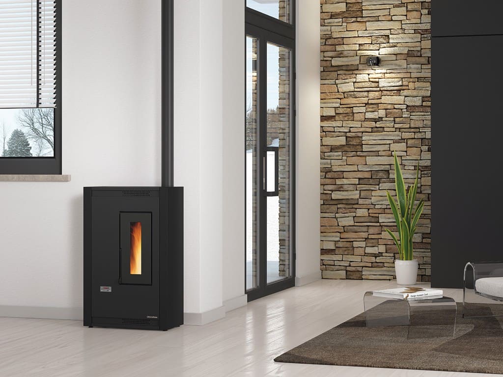 Pelletofen Slim - EXTRAFLAME Luisella 5.0 5.1 kW