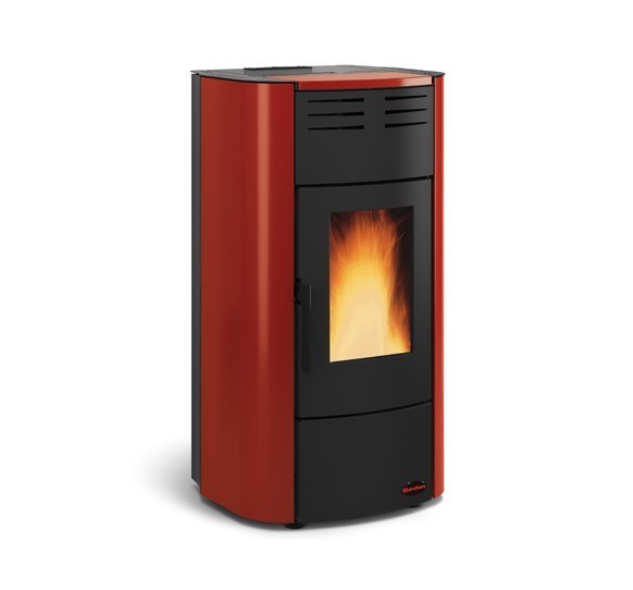 Pelletofen mit abkoppelbarer Zentralheizung - EXTRAFLAME Raffaella Idro H15 5.0.16 19 kW