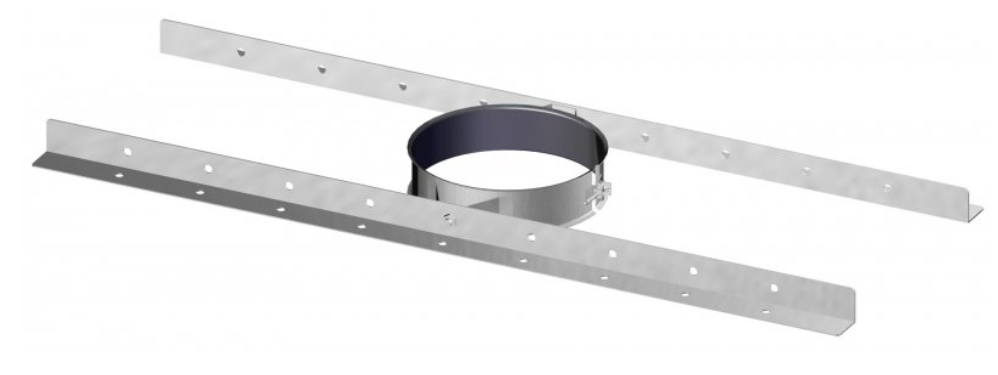Support au toit mit profil Ø100mm - DW 316L/304