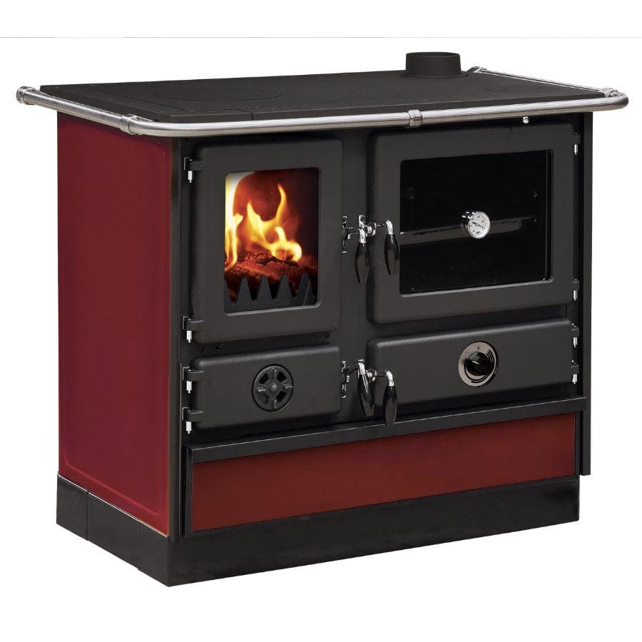 wasserführender Holz-Küchenherd - INTERSTOVES Magnum Hydro SD Stahl 14 kW