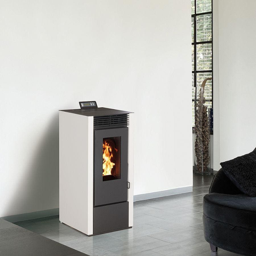 PACK : Pelletofen raumluftunabhängig + Kit Ventouse - INTERSTOVES Marina 11 kW