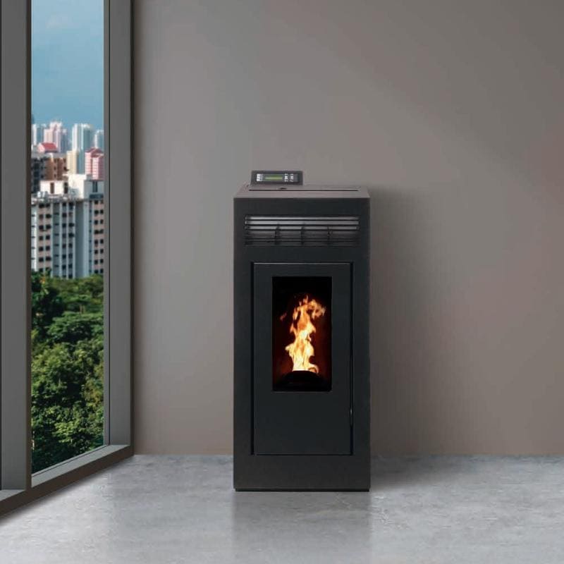 Pelletofen raumluftunabhängig - INTERSTOVES Marina Concentrique 13 kW