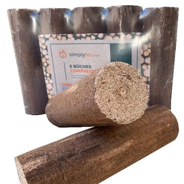 SimplyMixte Pressholz + Box Brennholz 40cm