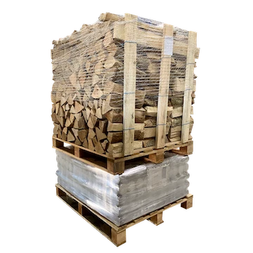 SimplyMixte Nacht-Scheitholz + Box Brennholz 40cm