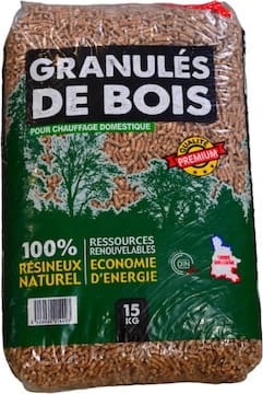 Holzpellets Premium ECO HOLZ ENERGIE - 3 Paletten - 198 Säcke 2970 kg