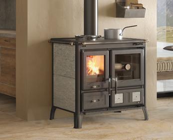 Holz-Küchenherd - LA NORDICA Gardenia.16 Pierre 9,5 kW