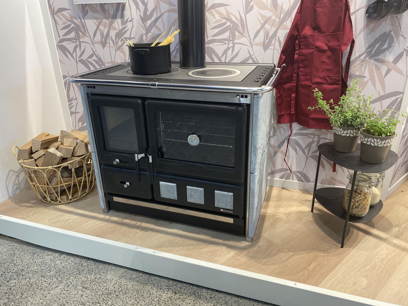Holz-Küchenherd anschließbar en pierre - LA NORDICA Rosa XXL.16 Petra 10,5 kW