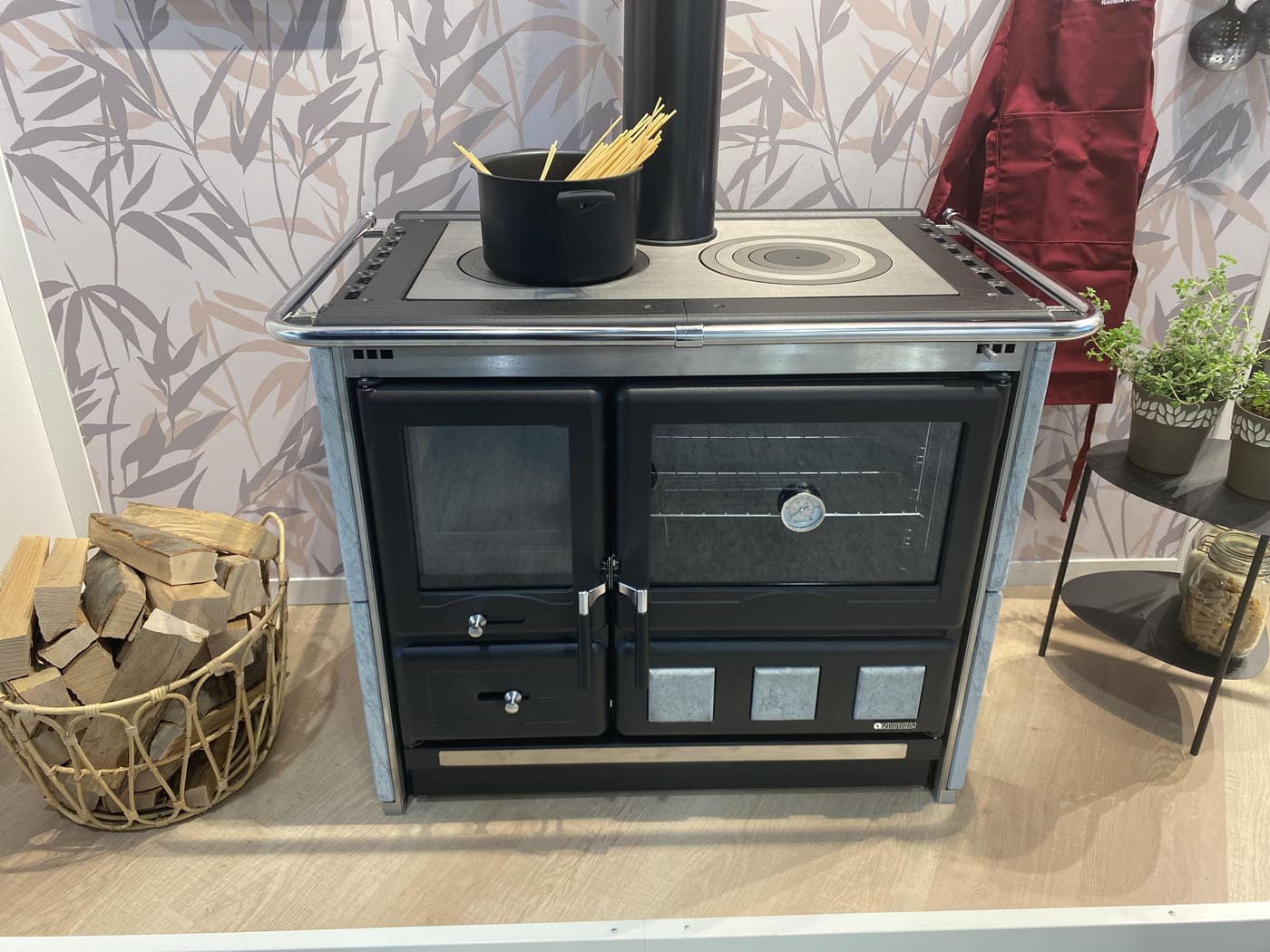 Holz-Küchenherd anschließbar en pierre - LA NORDICA Rosa XXL.16 Petra 10,5 kW