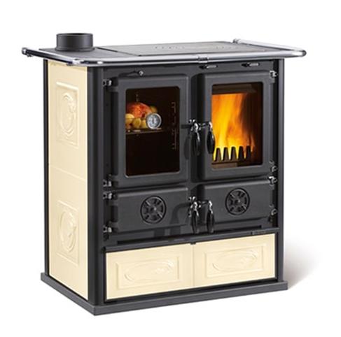 Holz-Küchenherd anschließbar - LA NORDICA Rosetta SX.16 Ceramica 7,9 kW