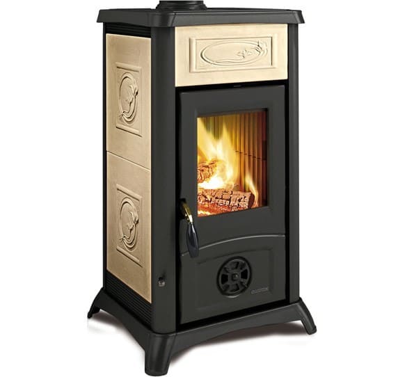 Holzofen aus Keramik - LA NORDICA Gemma Lean Ceramica 6 kW