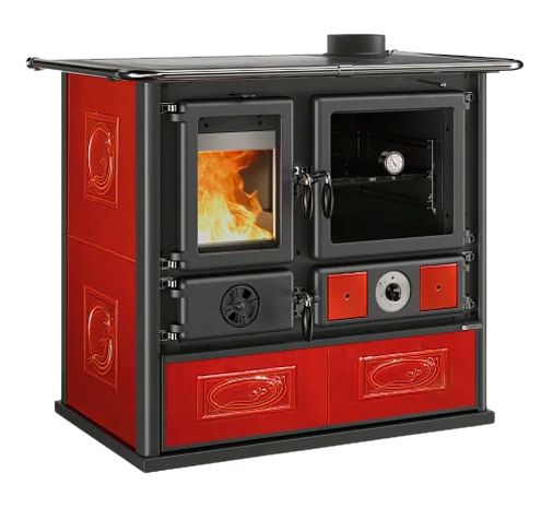 wasserführender Holz-Küchenherd - LA NORDICA TermoRosa DSA Lean 12,4 kW