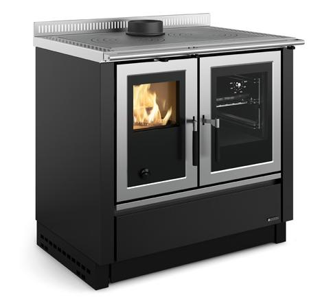 Einbaubarer anschließbarer Holz-Küchenherd - LA NORDICA Venezia.16 8,3 kW