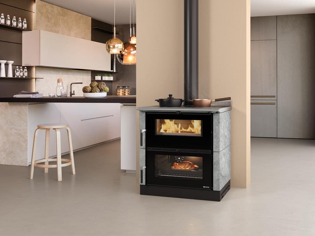 Holz-Küchenherd anschließbar - LA NORDICA Verona XXL.16 Petra 7 kW