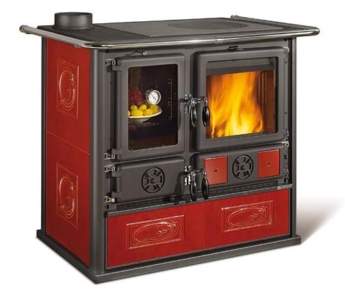 Holz-Küchenherd anschließbar - LA NORDICA Rosa SX Reverse.16 Ceramica 8,2 kW