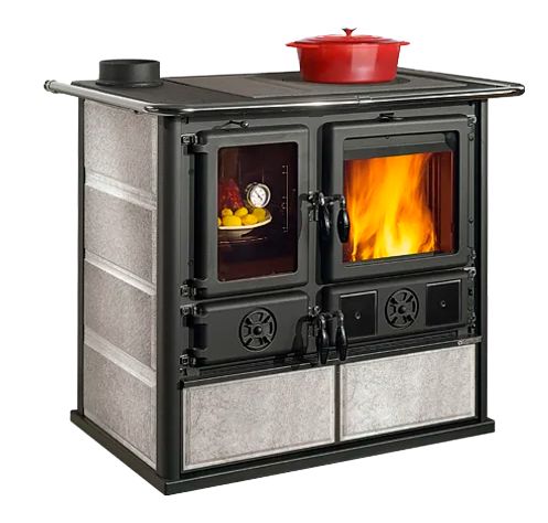 Holz-Küchenherd anschließbar - LA NORDICA Rosa SX Reverse.16 Petra 8,2 kW