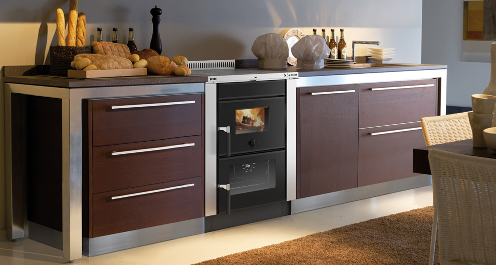 Einbau-Holzherd anschließbar - LA NORDICA Vicenza.16 6 kW