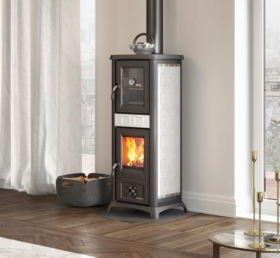 Holzofen mit Backfach - LA NORDICA Gemma Forno.165 Ceramica 7.3 kW