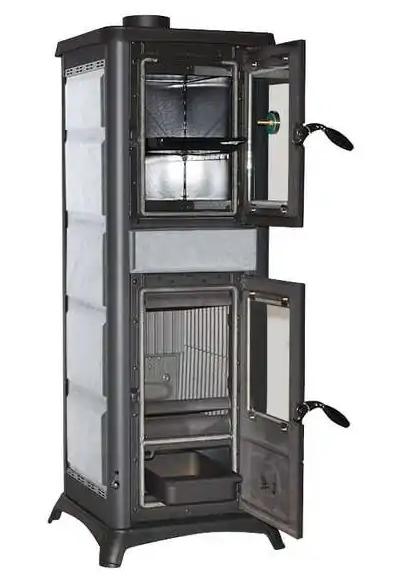 Holzofen mit Backfach - LA NORDICA Gemma Forno.165 Pierre 7.3 kW