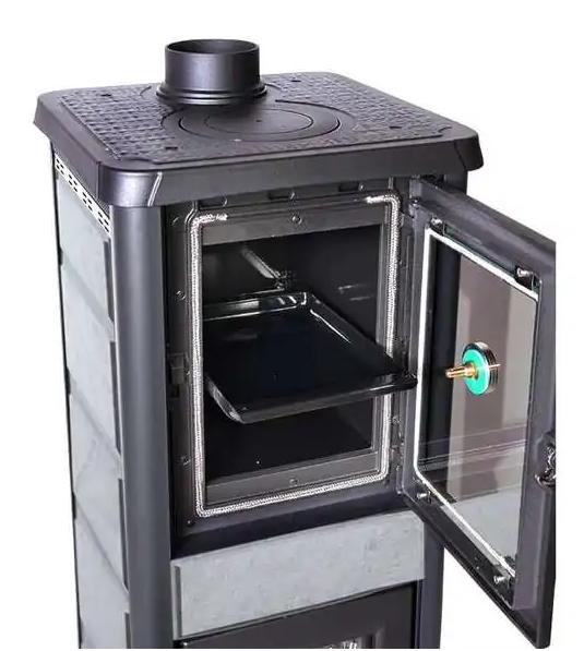 Holzofen mit Backfach - LA NORDICA Gemma Forno.165 Pierre 7.3 kW