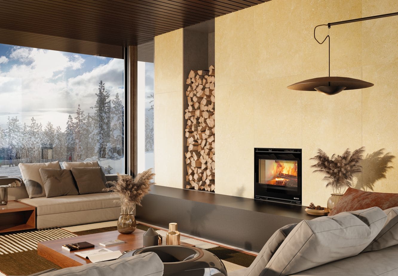 Belüfteter Holzeinsatz - LA NORDICA Inserto 70 LEAN 8 kW