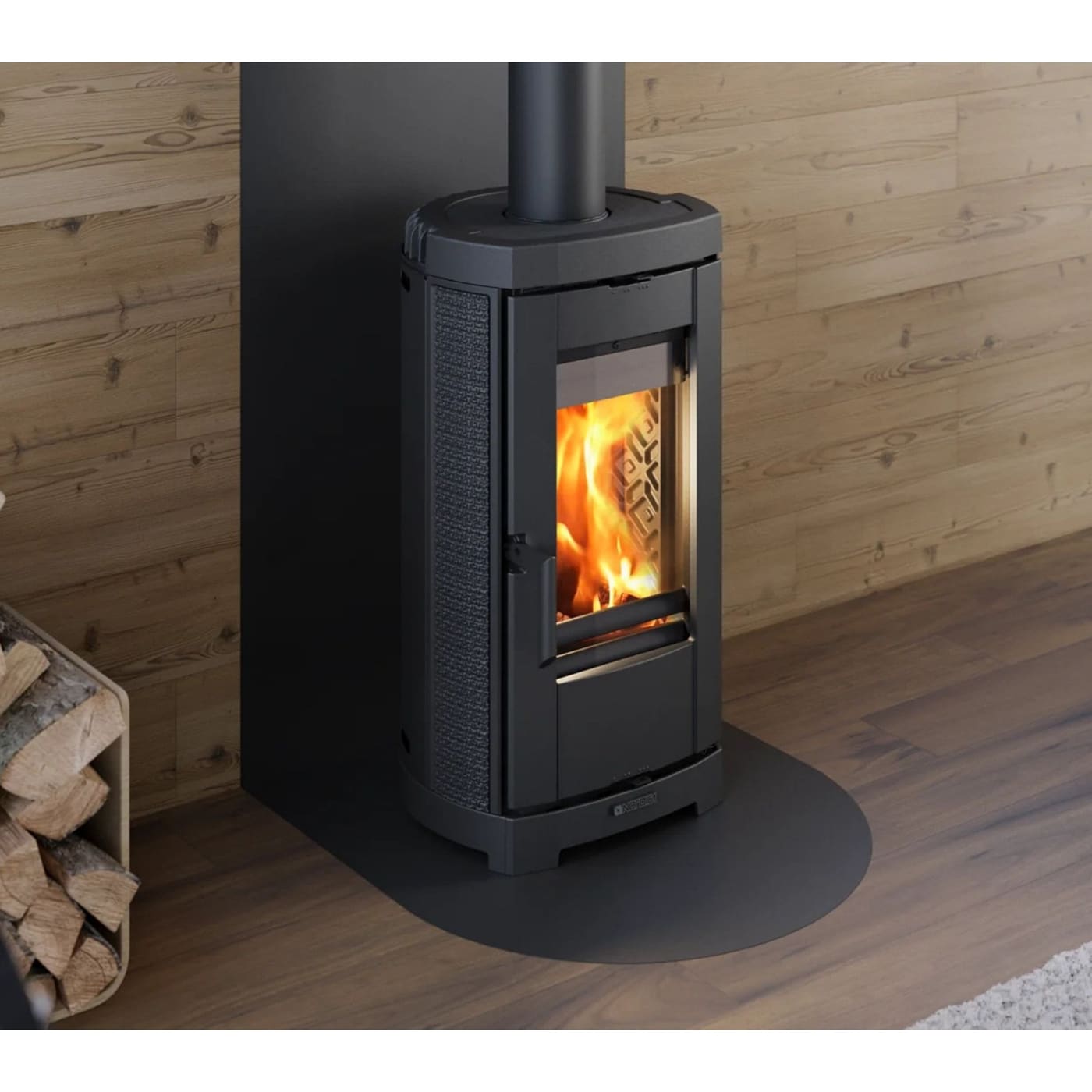Gusseisen-Holzofen - LA NORDICA Emi Lean 6.6 kW