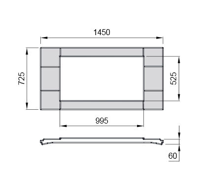 Kit Corniche Wendy 100 - LA NORDICA