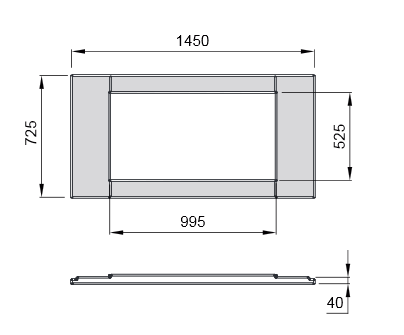 Kit Corniche Crystal 100 - LA NORDICA