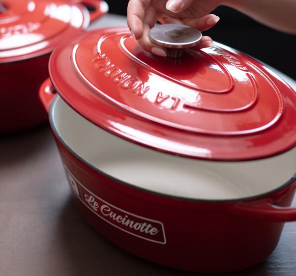 Cocotte aus Gusseisen Le Cucinotte - LA NORDICA