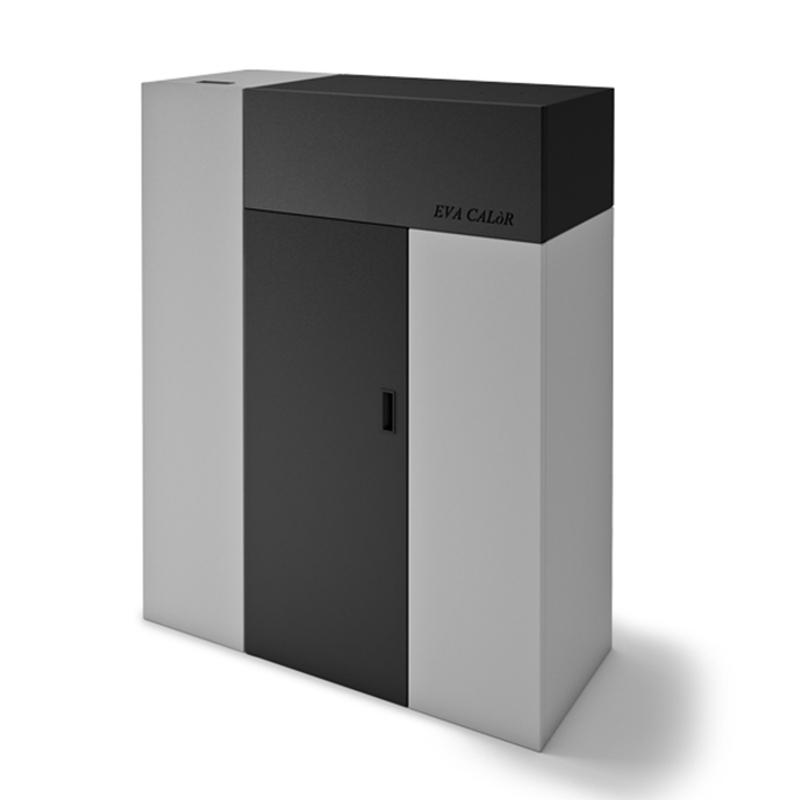 Pelletkessel raumluftunabhängig à Pulsair - EVA CALOR Futura 18,5 kW