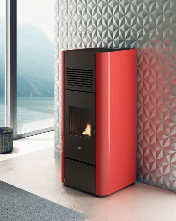 Pelletofen kanalisierbar - PUNTO FUOCO Adria 14 kW