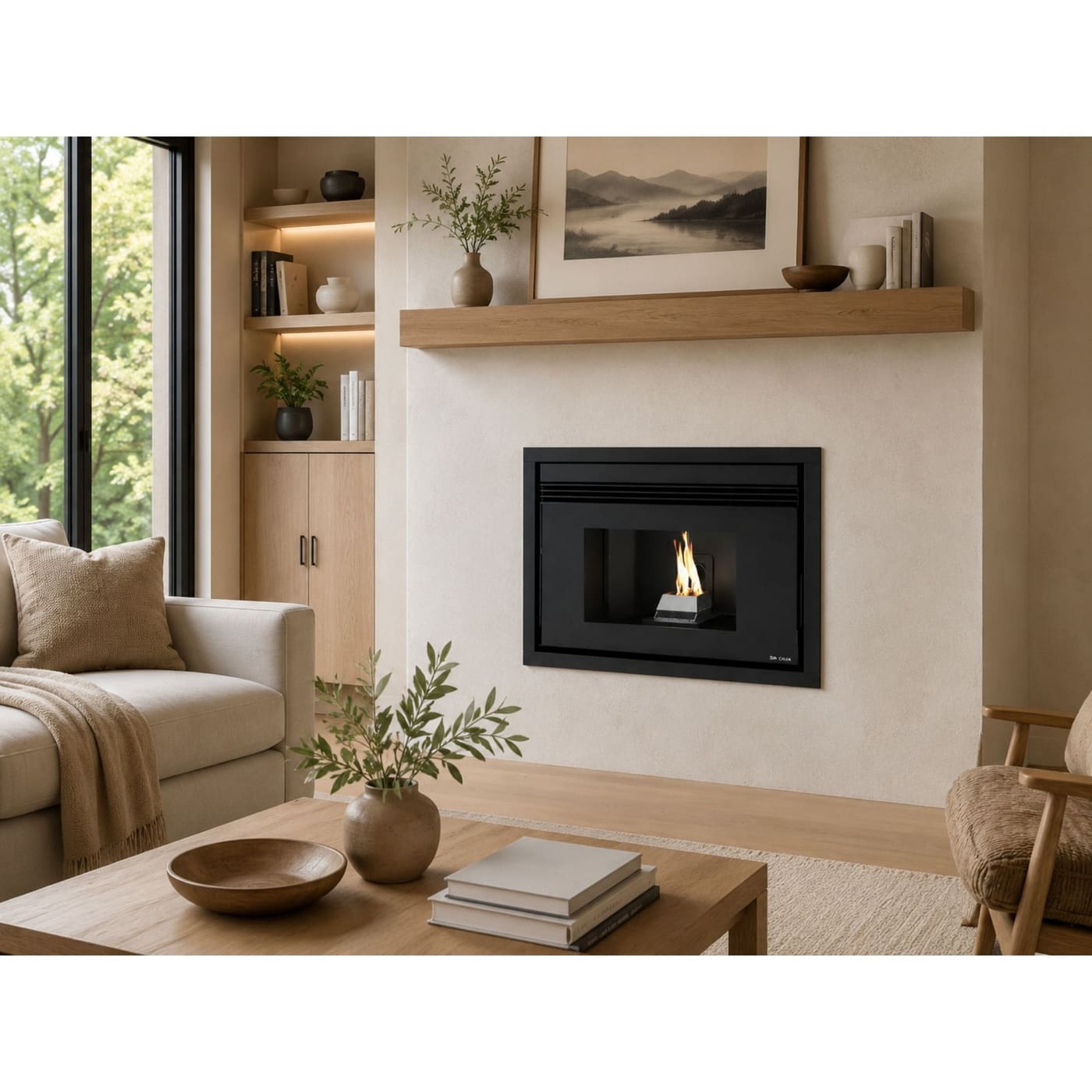 Belüfteter Pelleteinsatz - PUNTO FUOCO MATTEO 8.5 kW