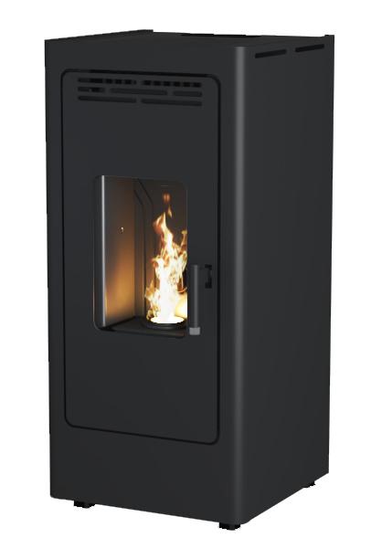 Pelletofen raumluftunabhängig fonte - FIREMATIC BR12 10,3 kW