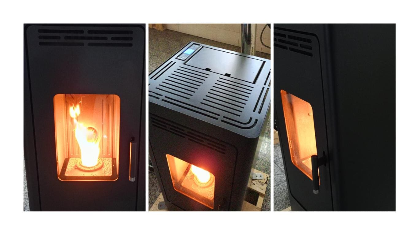 Pelletofen raumluftunabhängig fonte - FIREMATIC BR12 10,3 kW