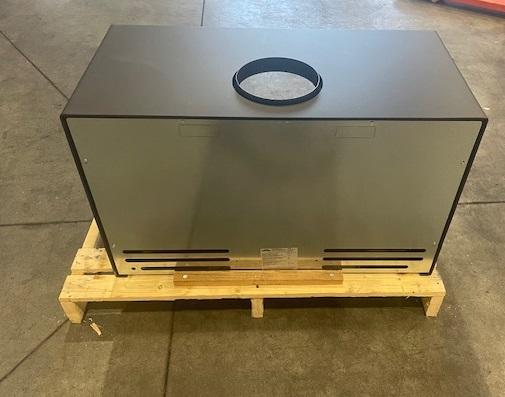 Holzofen anschließbar sur pieds - BRONPI Cairo 90 Box 13 kW