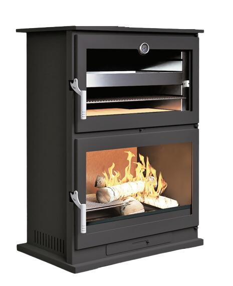 Holzofen mit Backfach - FIREMATIC Dakota 10.9 kW