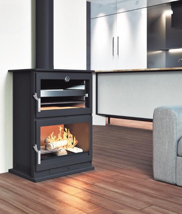 Holzofen mit Backfach - FIREMATIC Dakota 10.9 kW