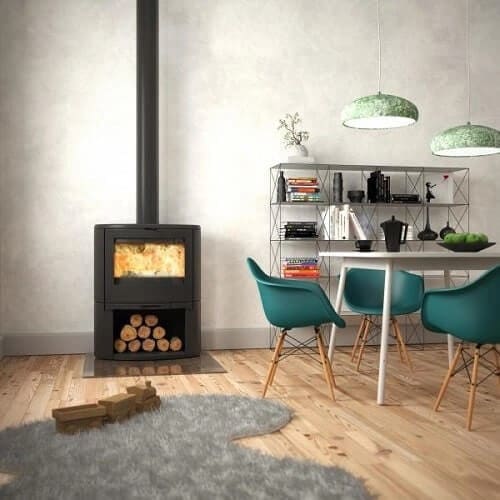 Holzofen Dovre Bow/WB 9 kW