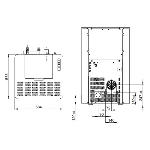 Pelletofen Wodtke Jack Water+ 8/10 kW wasserführend