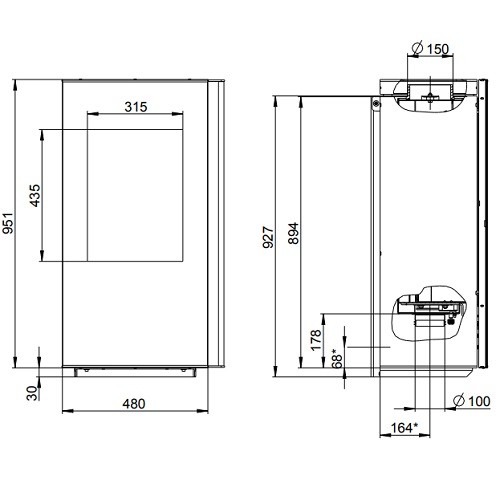 Holzofen Wodtke Casa 6 kW