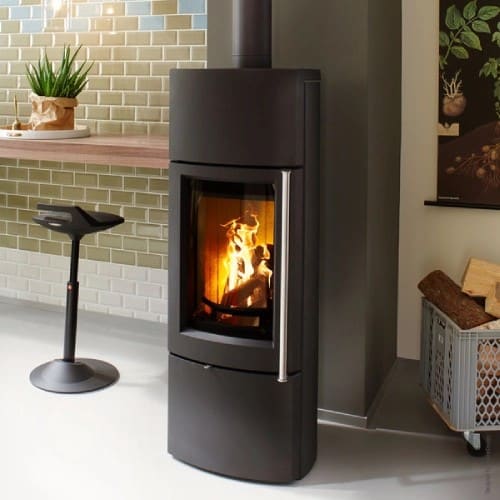 Holzofen Leda Delta Plus 6 kW Wärmespeicher