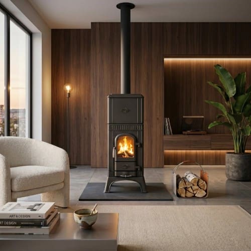 Holzofen Leda Edda plus 6 kW