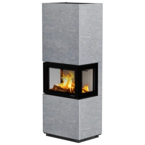 Holzofen Lotus Visto 3 | 5,4 kW Wärmespeicher