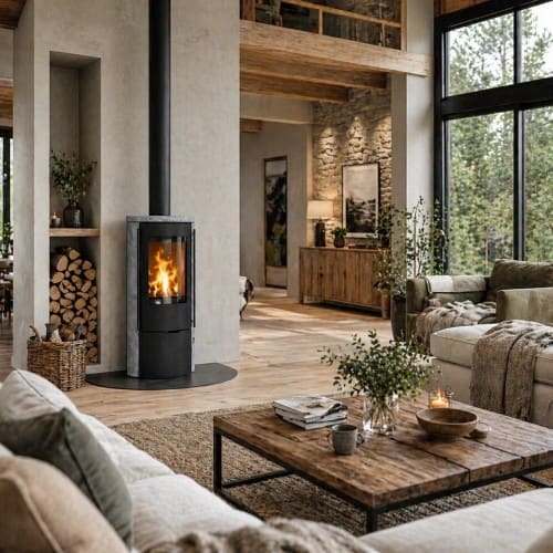 Holzofen Lotus Prestige Basic 5 kW