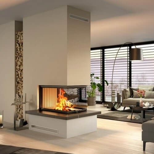 Holzeinsatz Spartherm Arte U-90h 13 kW Schiebetür