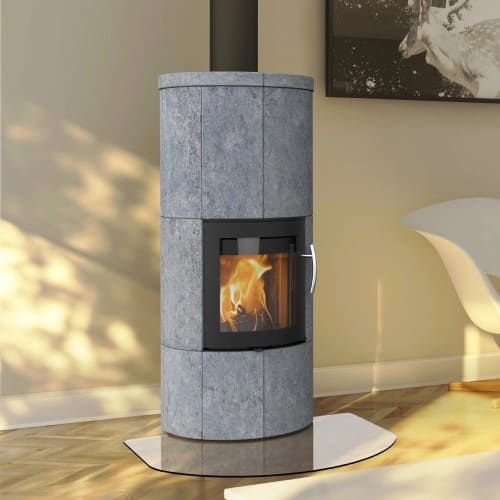 Holzofen Lotus M Basic ecoLine 5,5 kW pierre ollaire