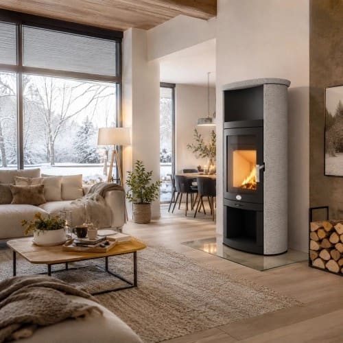 Holzofen Max Blank Rio WF Stone 6,5 kW