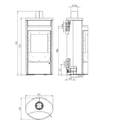 Holzofen Olsberg Bacan 6 kW