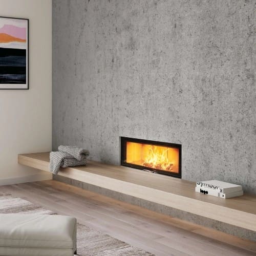 Holzeinsatz Austroflamm 120x45 S 2.0 | 13 kW, Schiebetür