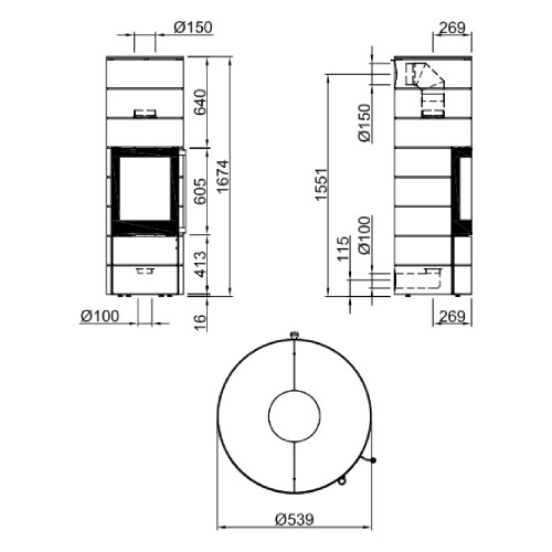 Holzofen Spartherm Ambiente A4 6 kW